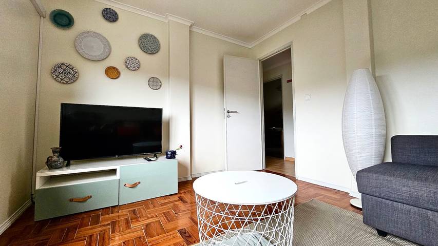 Apartamento para 5 personas, con balcón en Costa da Caparica