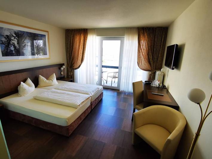 Hotel für 2 Personen, mit Balkon und Terrasse sowie Garten und Sauna im Saarland - 2