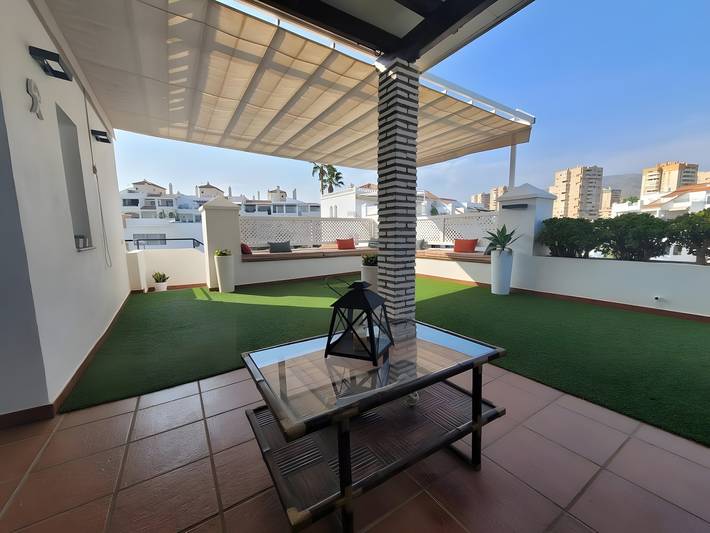 Vakantiewoning voor 8 personen, with Balkon and Tuin as well as Kinderzwembad in Roquetas de Mar