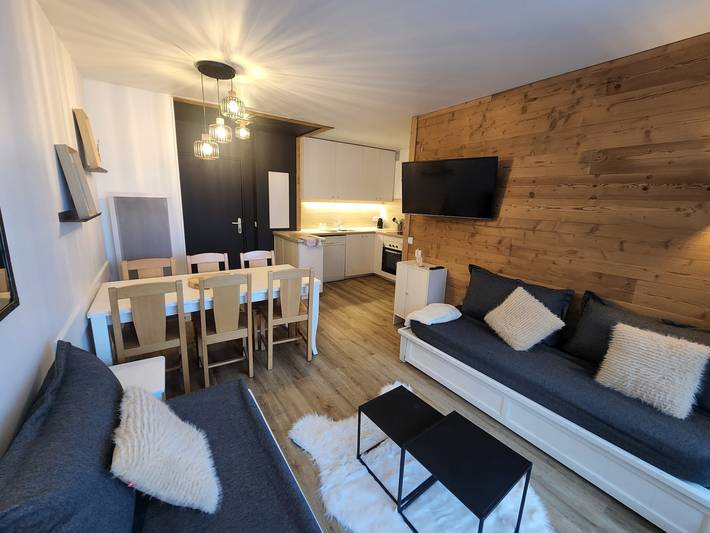 Gîte pour 6 personnes, avec balcon ainsi que sauna et piscine à Valmeinier - 4