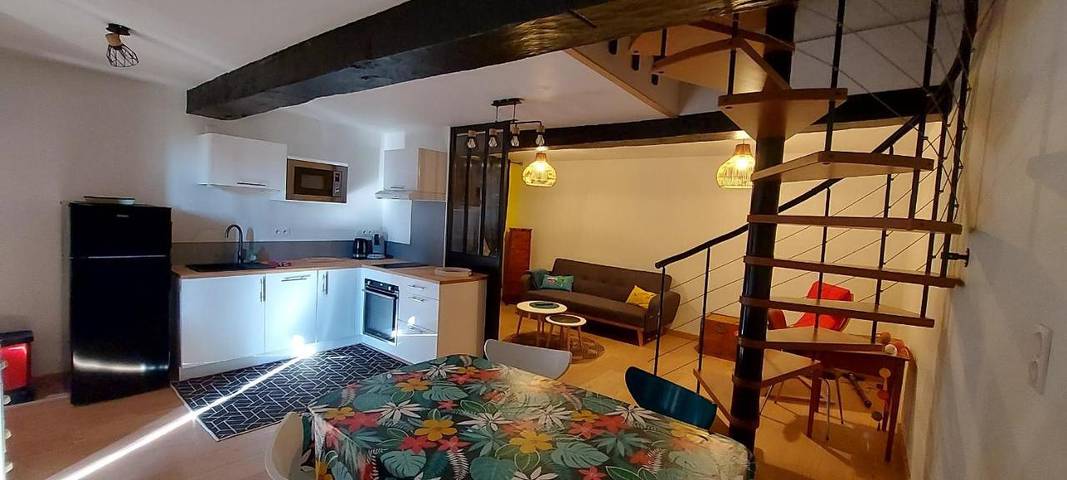 Appartement de vacances pour 7 personnes, avec balcon