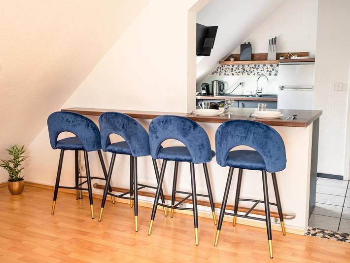 Ferienwohnung für 6 Personen, mit Balkon und Terrasse sowie Ausblick in Gießen - 3
