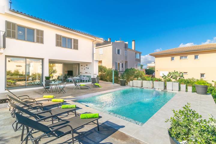 Villa pour 10 personnes, avec terrasse à Son Serra de Marina - 2