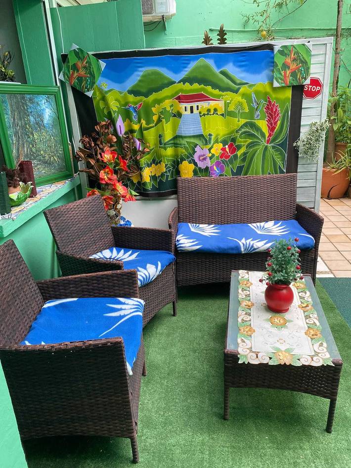 Studio entier, Studio confortable à Fort-de-France de 25 m² avec balcon privé in Martinique