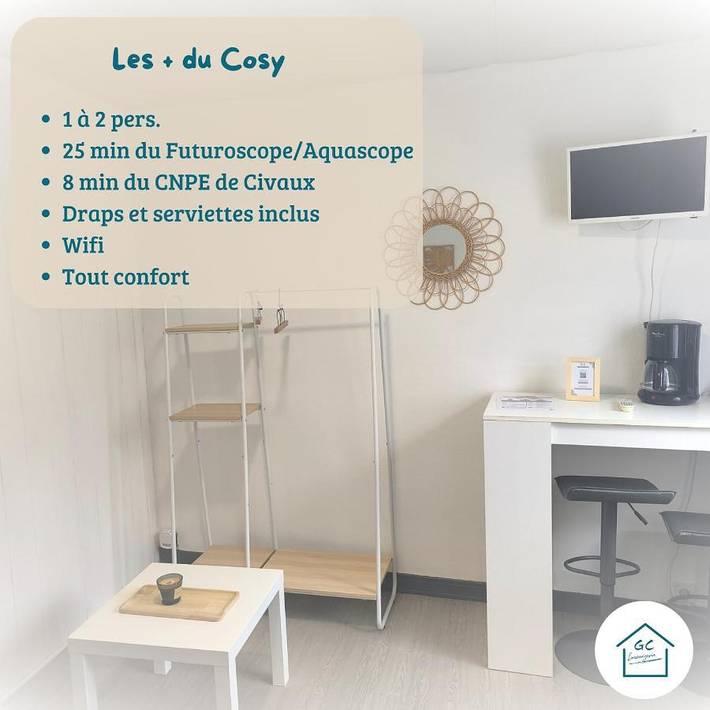 Gîte pour 2 personnes à Lhommaizé