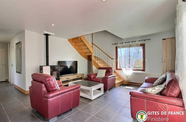 Gîte pour 6 personnes, avec jardin et terrasse à Concarneau