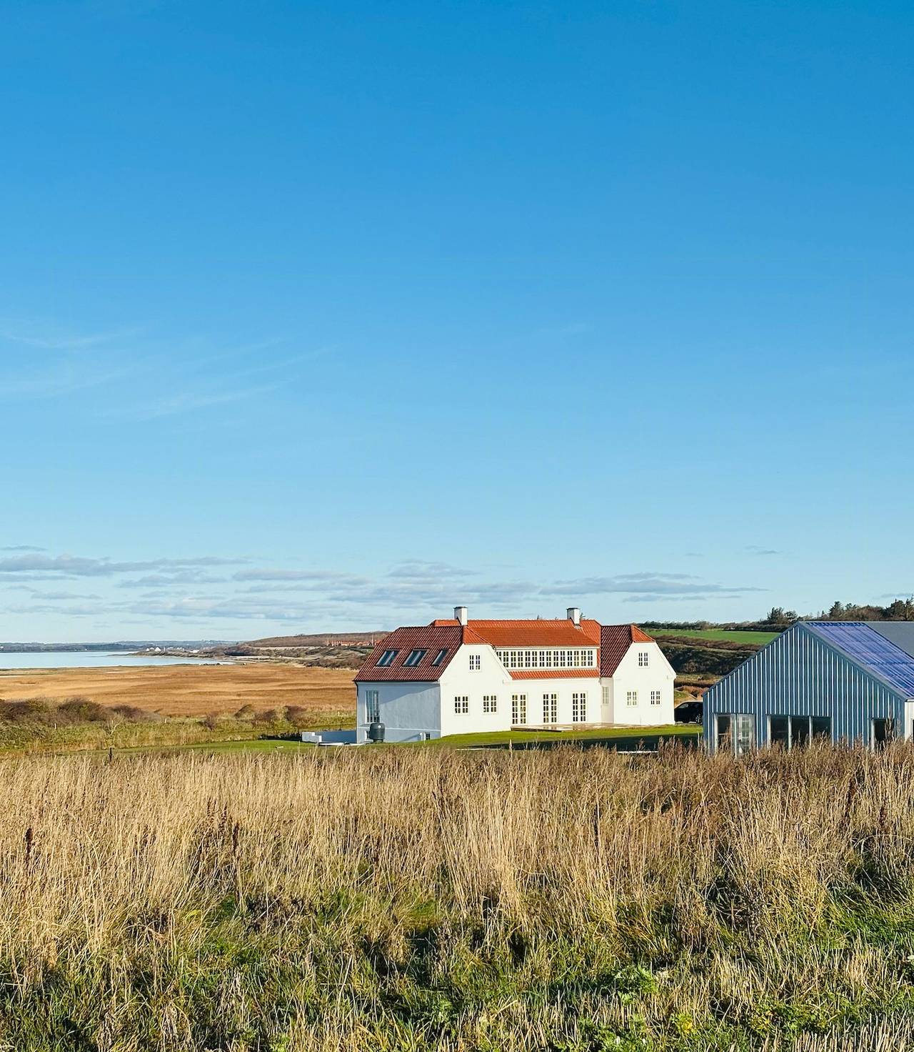 Villa mit Fjordblick am Kanal von Frederik Vii. in Løgstør, Limfjord in Nordjütland