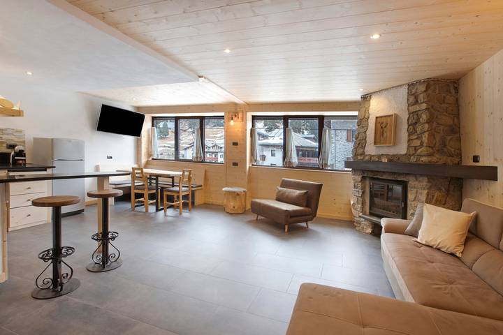 Ganze Wohnung, Ferienwohnung 'Camino' mit Bergblick und Wi-Fi in Santa Caterina Valfurva, Valfurva