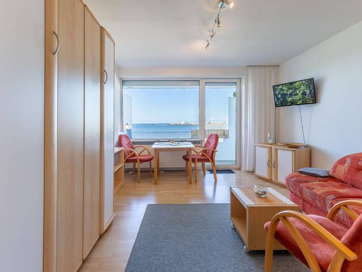 Ferienwohnung für 2 Personen, mit Pool und Sauna sowie Balkon und Meerblick in Cuxland - 2