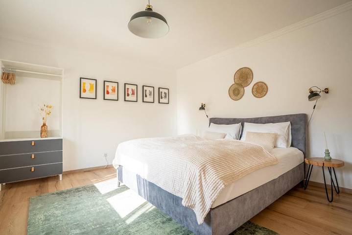 Ferienwohnung für 4 Personen, mit Terrasse und Garten sowie Ausblick in Schörfling am Attersee