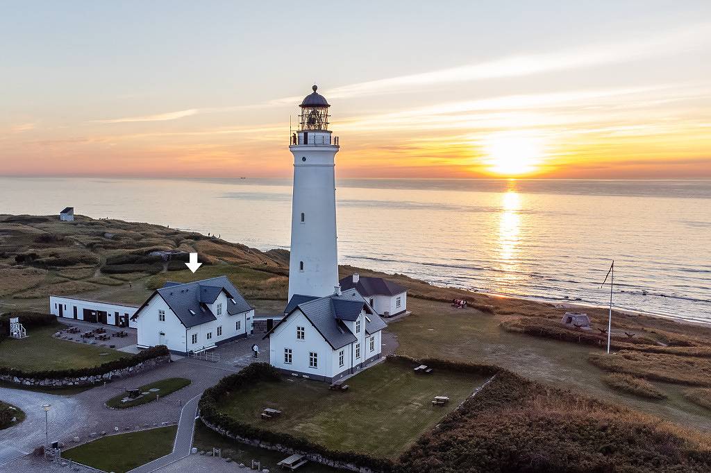 Ganze Ferienwohnung, Ferienidylle am Leuchtturm von Hirtshals – Meeresblick und Gemütlichkeit an der Westküste in Hirtshals, Hirtshals region
