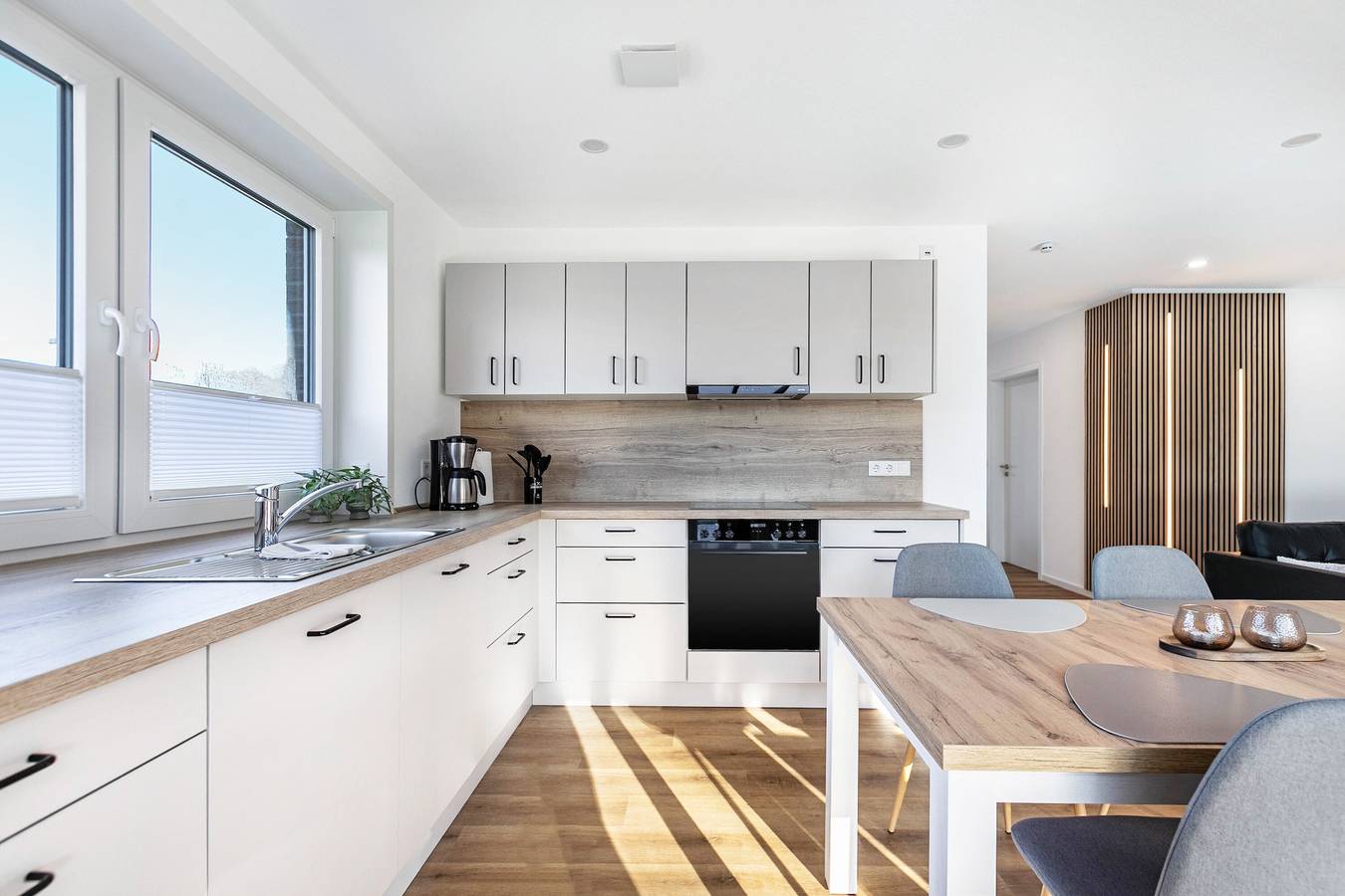 Ferienhaus 'Luise' mit privater Terrasse, privatem Garten und Wlan in Grünes Binnenland