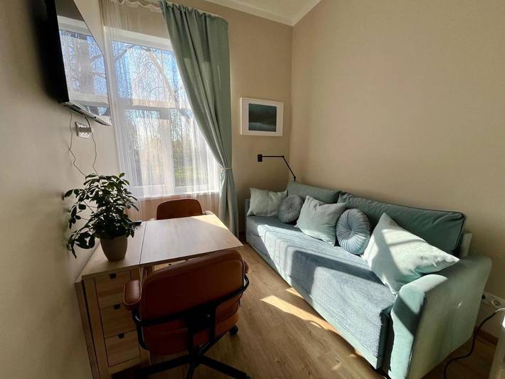 Appartement de vacances pour 3 personnes, avec Jardin et Vue