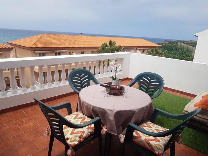 Ferienwohnung für 4 Personen, mit Balkon und Terrasse sowie Ausblick in La Caleta de Interián - 3