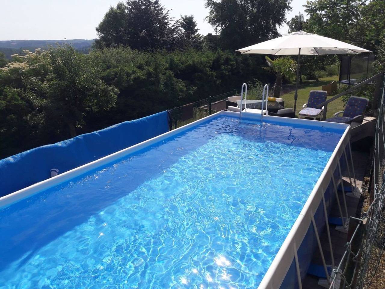 Vakantie in het dorp in Bleckhausen, Vulkaan-Eifel