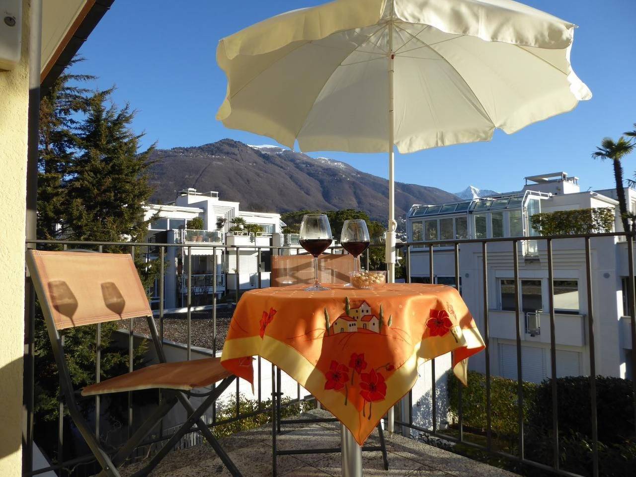 Entire apartment, Casa Rocca Bella C in Ascona, Ticino Alps and Verbano