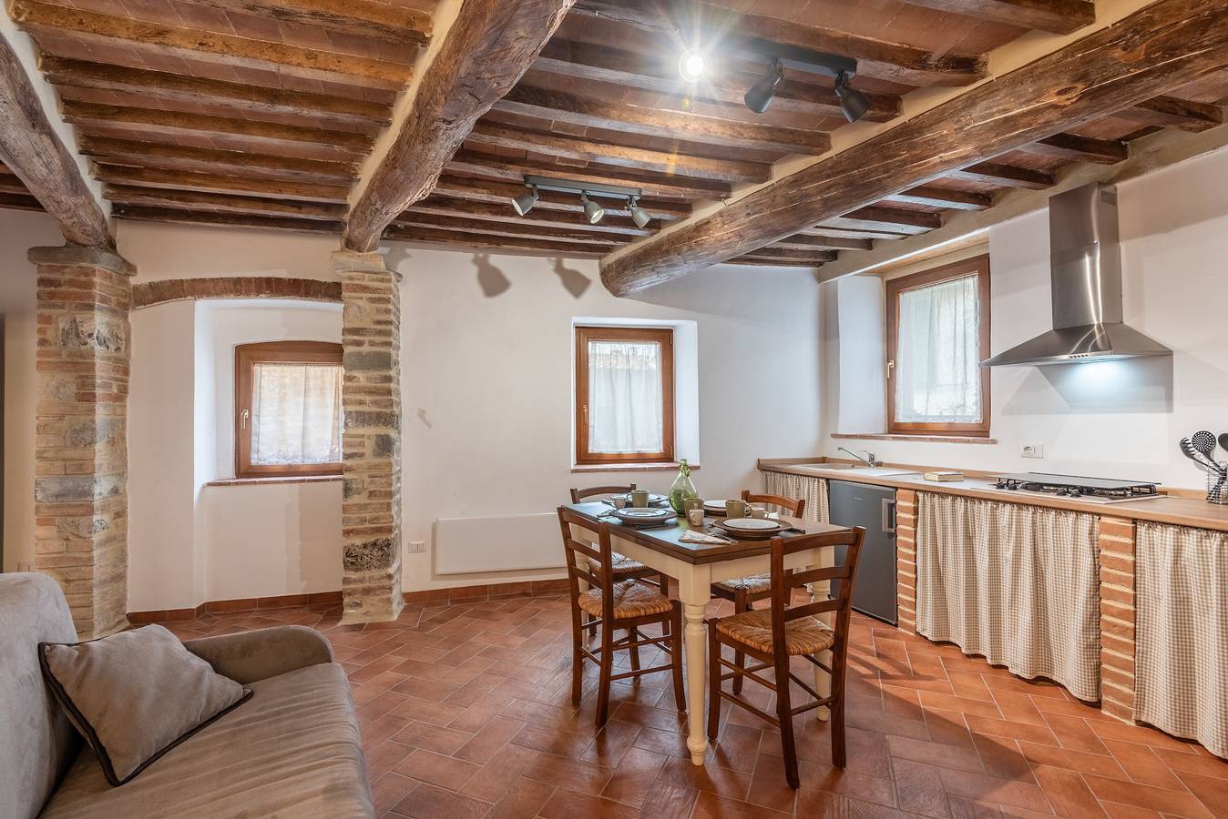 Casa di Via del Corallo Gerfalco  in Montieri, Provincia di Grosseto