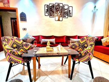 Gîte pour 8 personnes, avec jardin, adapté aux familles à El Jadida