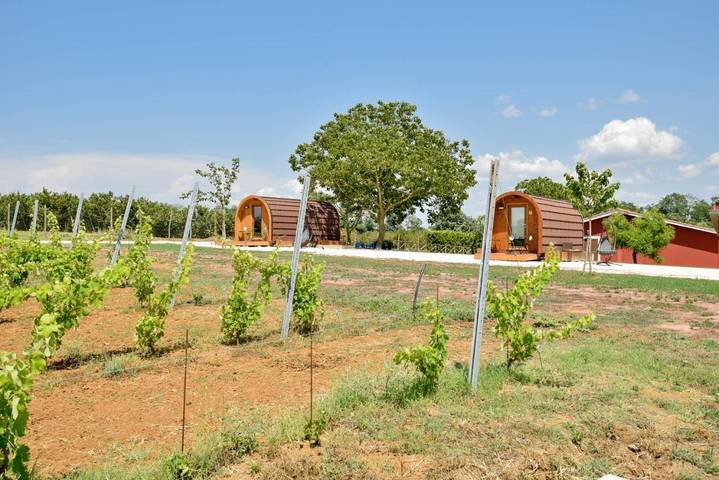 Bungalow per 2 persone, con panorama e giardino nel Lazio
