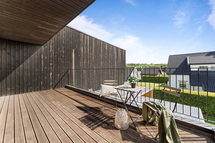 Ferienwohnung für 3 Personen, mit Ausblick und Garten in Ost-Norwegen