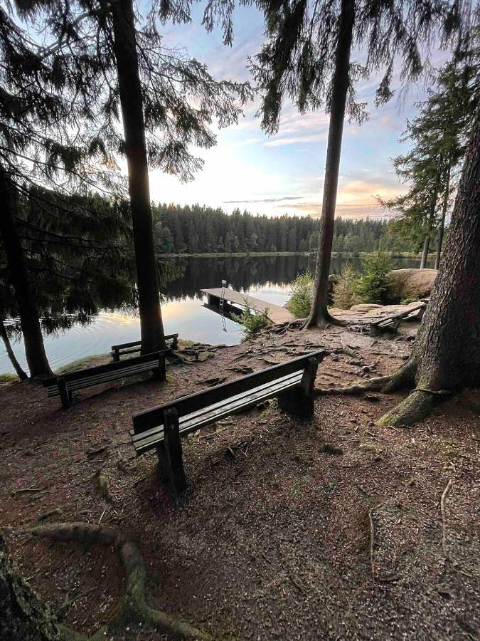 Spirkenhütte Fichtelberg - Ferienhaus bis 6 Personen - mit Sauna - am Fichtelsee in Ochsenkopf, Fichtelberg