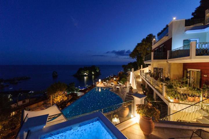 Appartement voor 2 personen, met uitzicht en terras in Parga