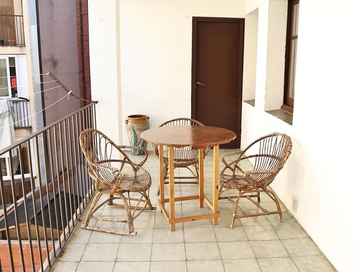 Appartement de vacances entier, Appartement de vacances pour 8 personnes avec terrasse in El Pont de Suert, Alta Ribagorça