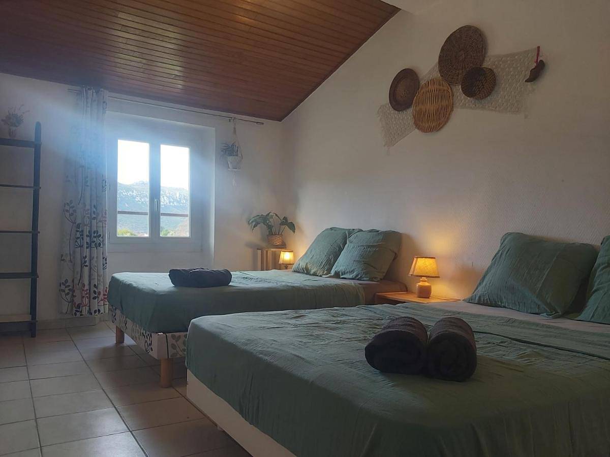 Double Room with Mountain View in Saint-Paul-de-Fenouillet, Parc naturel régional Corbières-Fenouillèdes