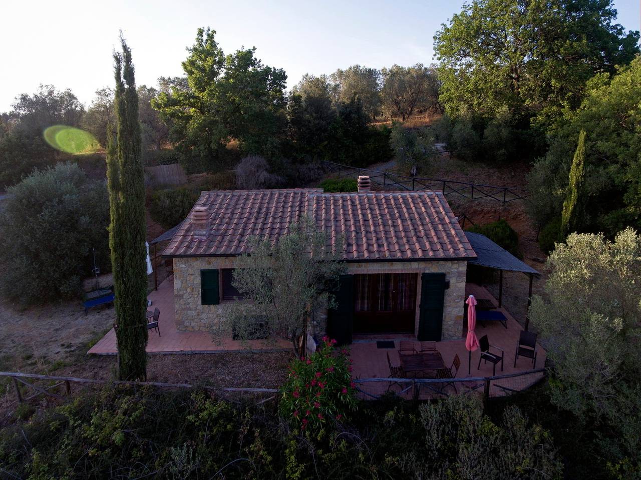 Casa vacanza per 4 persone con giardino in Guardistallo, Costa degli Etruschi