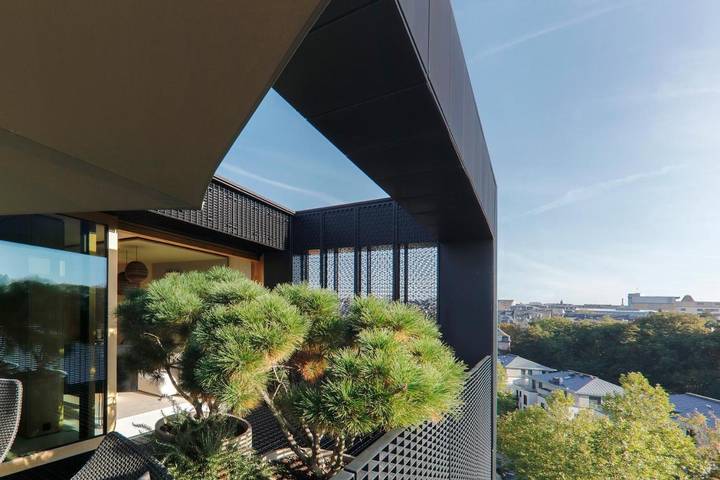 Appartement de vacances pour 2 personnes, avec Balcon ainsi que Terrasse et Vue