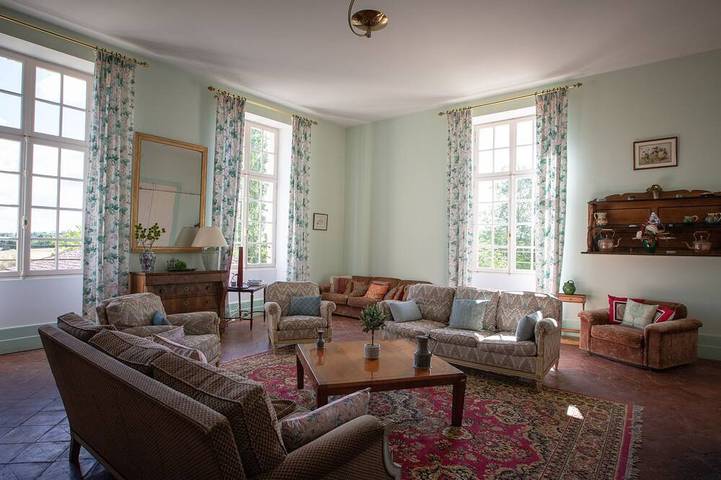 Château pour 15 personnes, avec jardin dans le Gers - 3