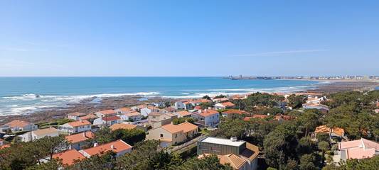 Gîte pour 4 personnes, avec balcon dans Plage de Tanchet