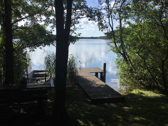 Ferienwohnung für 4 Personen, mit Garten und Seeblick in Mecklenburg-Strelitz