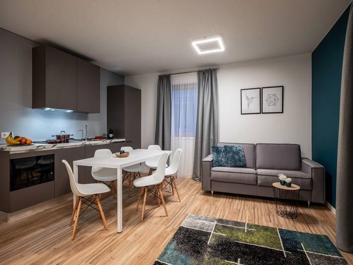 Apartamento de vacaciones para 6 personas, con balcón, Familias con niños - 1