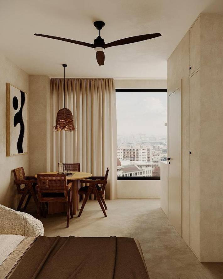 Appart’hôtel pour 2 personnes, avec vue et sauna