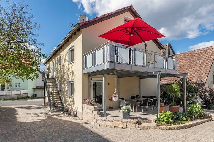 Bauernhof für 6 Personen, mit Balkon und Garten in der Fränkische Schweiz