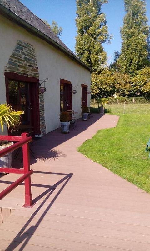 Chambre d’hôte pour 4 personnes, avec vue, animaux acceptés à Noyal-Châtillon-sur-Seiche