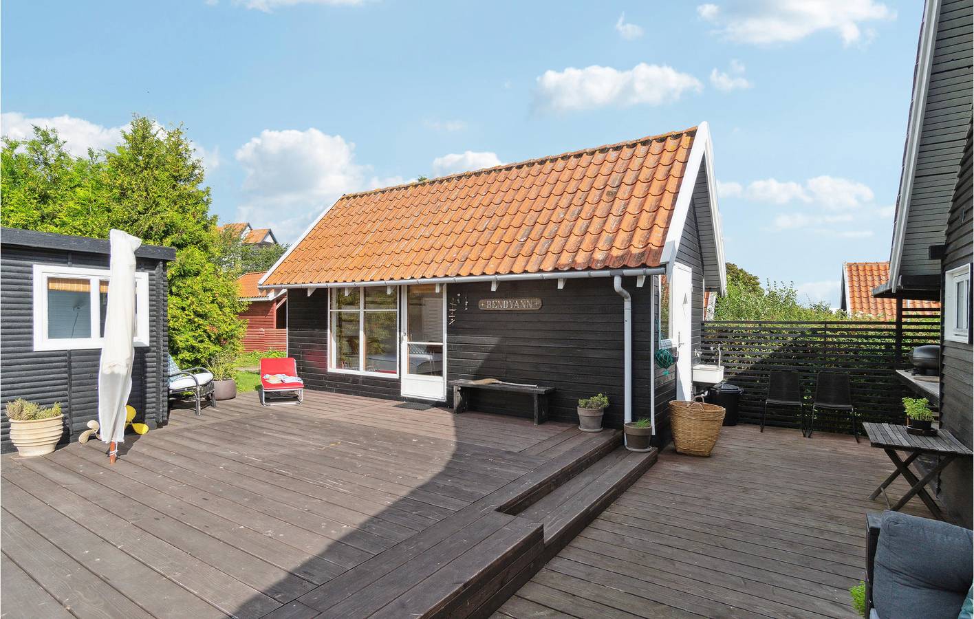 Ferienhaus für 6 Personen mit Garten in Gudhjem, Bornholm