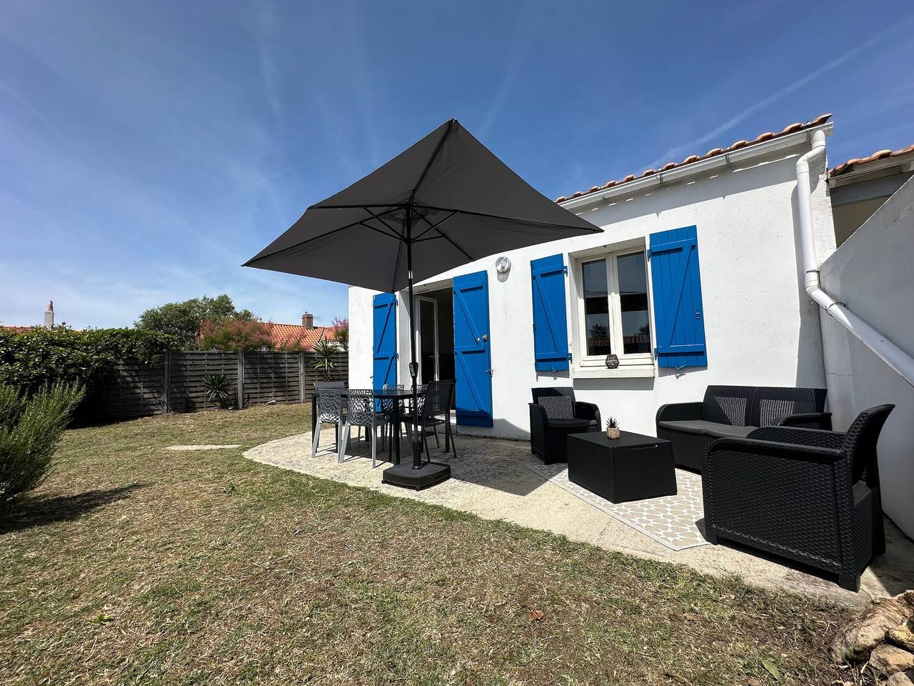 Maison de vacances « L’Epine Bleue » avec terrasse privée, jardin privé et Wi-Fi in L'Épine, Noirmoutier