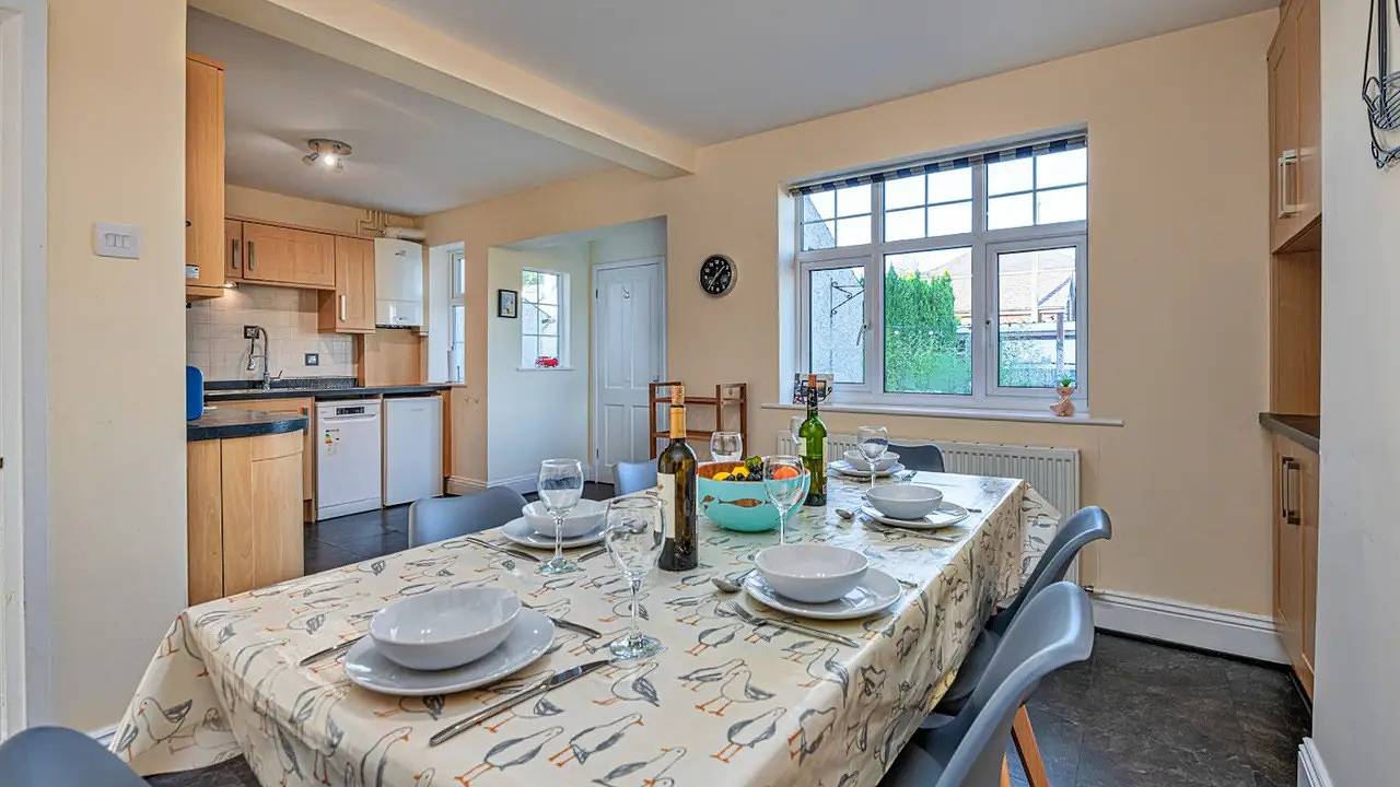 Holiday home for 8 people with garden in Abersoch, Gwynedd