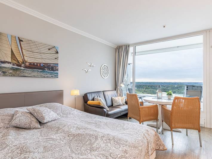 Ferienwohnung für 2 Personen, mit Balkon, mit Haustier in Travemünder Woche