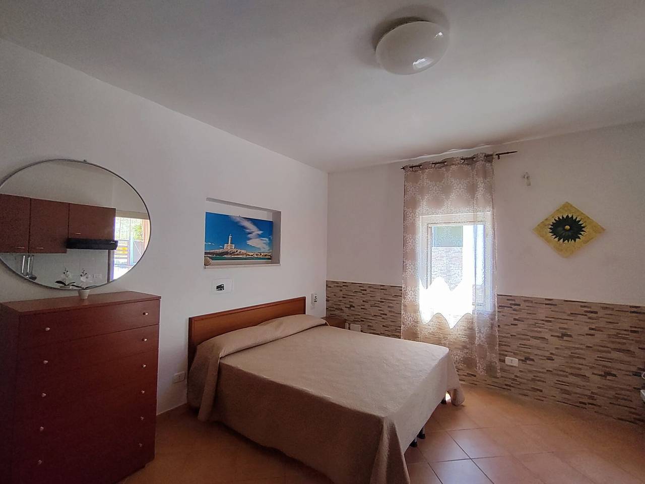 Monolocale intero, Casa vacanze 'Villa Elvira Monolocale' con terrazza privata, giardino in comune e aria condizionata in Vieste, Gargano