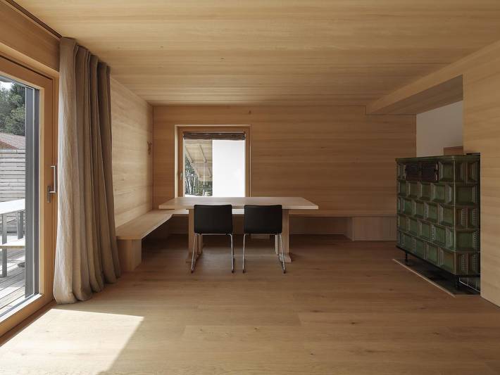 Ganze Ferienwohnung, Ferienhaus Holz(t)raum - Ferienhaus in Saulgrub, Bayerische Alpen