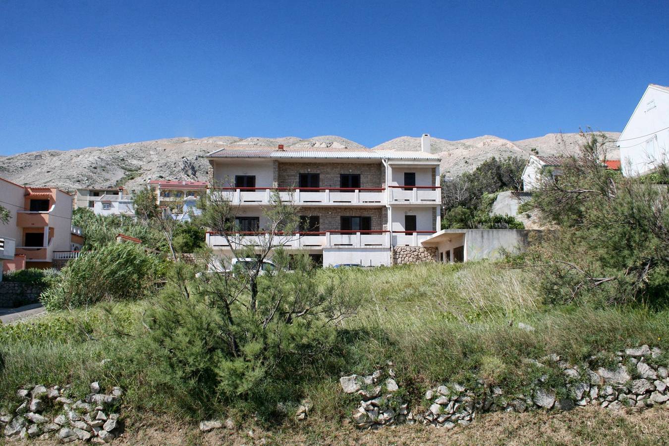 Entire apartment, Two bedroom apartment with terrace and sea view Pag A-532-b in Pag Town, Pag Island