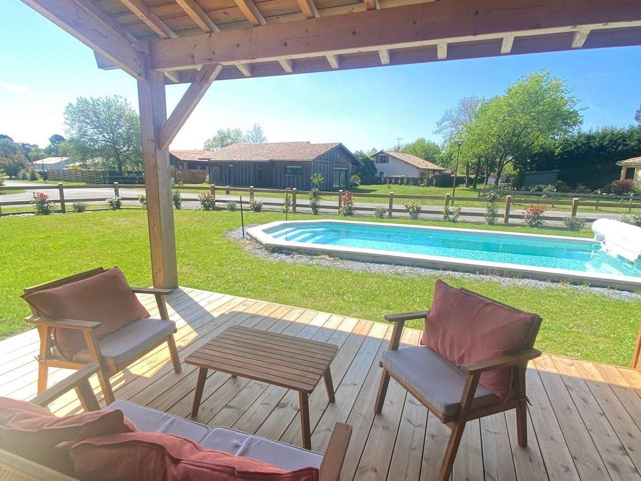 Villa avec piscine, Wifi - 8 pers. in Vielle-Saint-Girons, Côte d’Argent