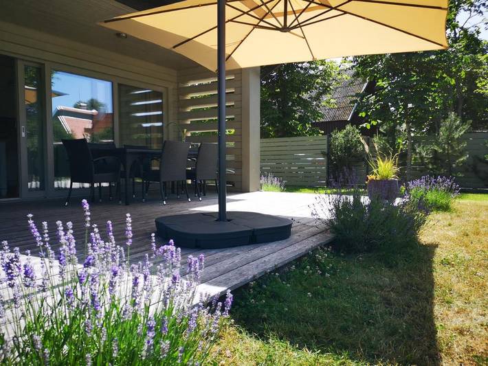 Ferienhaus für 8 Personen, mit Garten und Ausblick, mit Haustier in Litauen