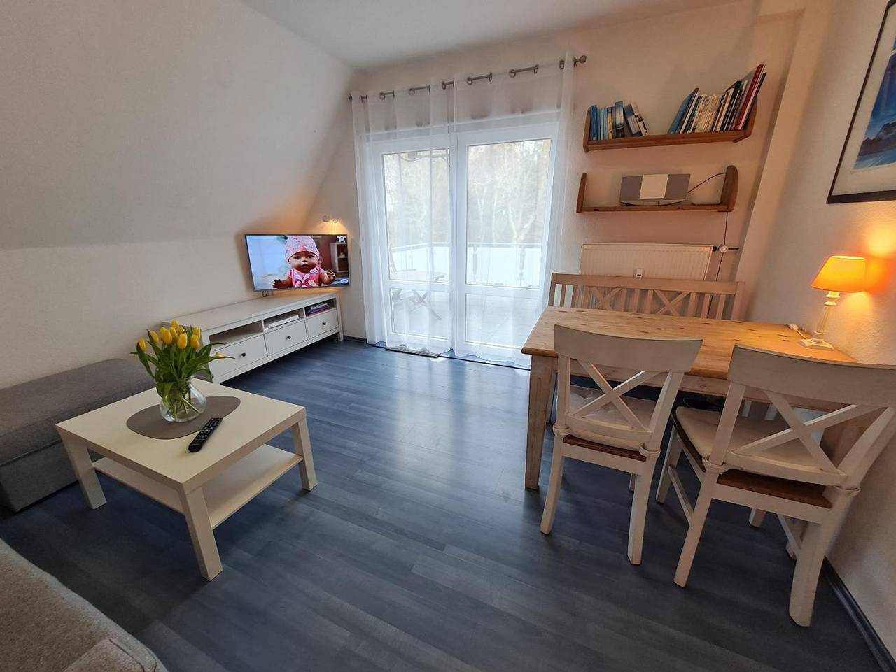 Ganze Ferienwohnung, Tade - Ferienwohnung Tade - nah am Strand, großer Balkon in Wyk auf Föhr (Stadt), Wyk auf Föhr