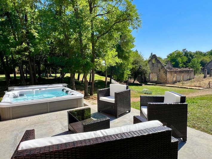 Location de vacances pour 15 personnes, avec jacuzzi et jardin à Vaudelnay - 3