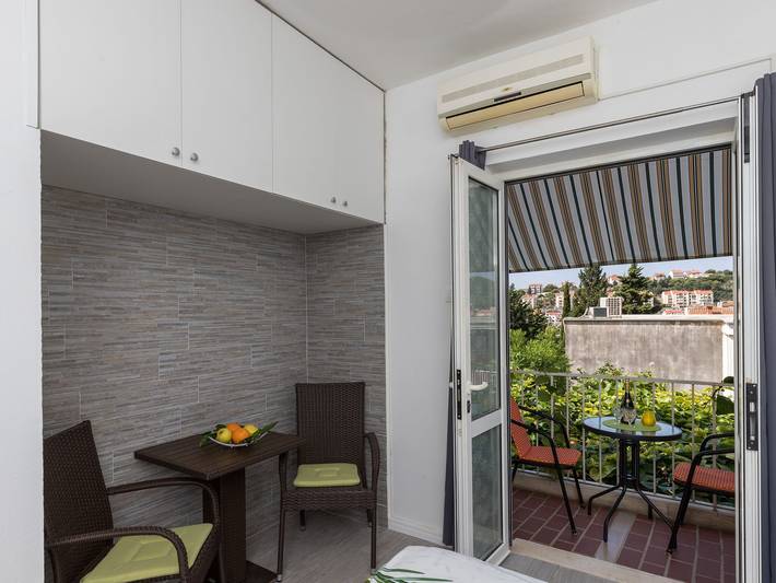 Holiday apartment for 2 people, with Balcony and Terrace in Dubrovnik