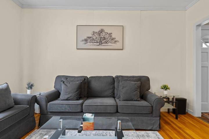 Ferienwohnung für 7 Personen, mit Garten in Newton